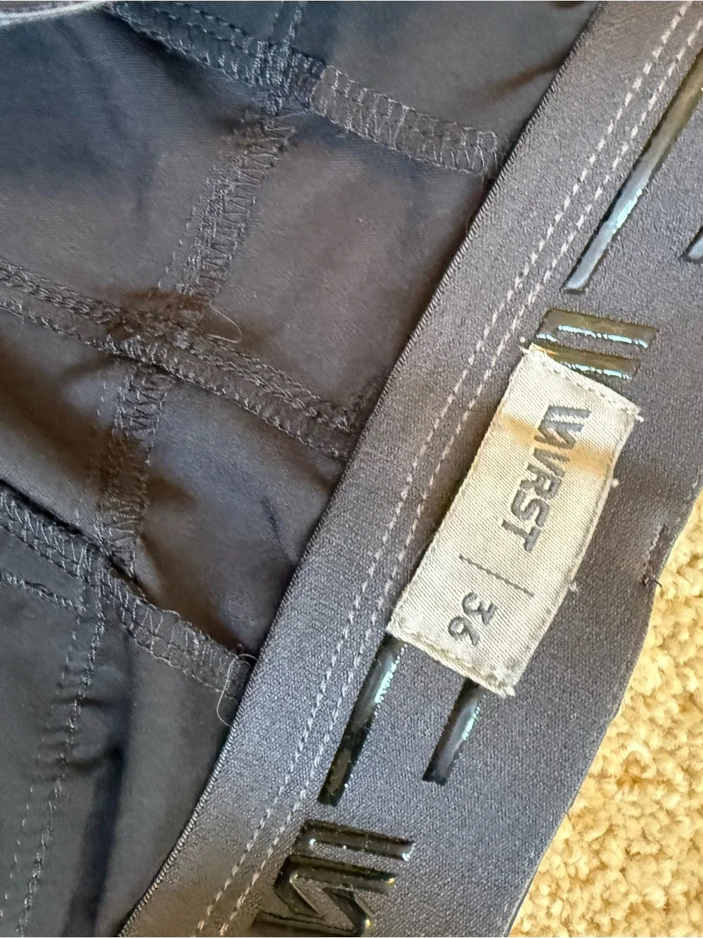 Men's Black Jogger Pants with Elastic Ankles